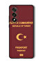 Case Compatible with OnePlus Nord 5 6.83 Inch Protection Shockproof Bumper Cover Turkey Passport