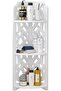 OneDcor Bathroom Corner Shelf – 3 Tier Shower Caddy, Freestanding Waterproof Storage Organizer - 8