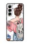 Case Compatible with Samsung Galaxy F16/ M16 Protection Shockproof Bumper Cover School Girl