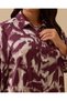 Plus Size Patterned Shirt Tunic - 3