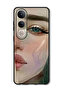 Case Compatible with Vivo V50 Lite Protection Shockproof Bumper Cover Shhh She Is Sad