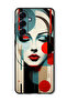 Case Compatible with Samsung Galaxy A26 Protection Shockproof Bumper Cover Women Art (2)