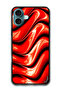Protective Case Anti Scratch Shock Proof Cover For iPhone 16 Plus (6.7)-inch fractal_graphic_red