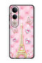 Case Compatible with Vivo V50 Lite Protection Shockproof Bumper Cover Eiffel Tower (2)
