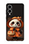 Case Compatible with Samsung Galaxy S25 Edge 6.7 Inch Protection Shockproof Bumper Cover Panda Lady