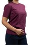 Fit Cut Plum Crew Neck Unisex T-Shirt - 2