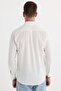 Men's Regular Fit Comfortable Cut Sport Collar Striped Cotton Shirt - 7