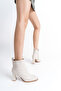 New Beige Boots Women's Shoes 802 - 4