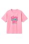 Oversize Pink Unisex the Girls Who Lift Printed Fitness Gym Sports T-Shirt T-Shirt