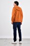 Men's Regular Fit Hooded Tile Sweatshirt - 4