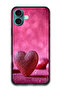 Protective Case Anti Scratch Shock Proof Cover For iPhone 16 Plus (6.7)-inch Dark Pink Gliter Heart