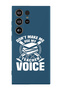 Protective Liquid Silicone Shockproof Case For Samsung Galaxy S25 Ultra (Blue) - Teacher Voice