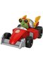 Superhero Vehicles Inspired by DC League of Superpets Movie - Merton The Turtle in Red Racecar