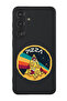 Protective Liquid Silicone Shockproof Case For Samsung Galaxy S25 (Black) - Pizza