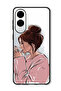 Case Compatible with Samsung Galaxy S25 Edge Protection Shockproof Cover Girl Drinking Coffee 1