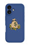 iPhone 16 Plus Blue Protective Liquid Silicone Shockproof Case - do-not-touch