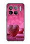 Case Compatible with Xiaomi 15S Pro 6.73 Inch Protection Shockproof Cover Dark Pink Gliter Heart