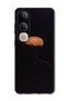 Case Compatible with Vivo V50 Lite Protection Shockproof Cover jellyfish_yellow_underwater_world