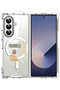 Case for Samsung Galaxy Z Fold 7 Compatible with MagSafe, Shockproof Phone Cover Women