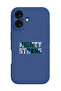 iPhone 16 Blue Protective Liquid Silicone Shockproof Case - Mighty Strong
