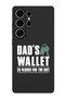Protective Liquid Silicone Shockproof Case For Samsung Galaxy S25 Ultra (Black) - Dads wallet