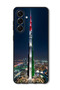 Case Compatible with Samsung Galaxy M56 6.74 Inch Protection Shockproof Cover Burj Khalifa UAE Flag