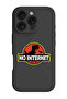 iPhone 16 Pro Max Black Protective Liquid Silicone Shockproof Case - No Internet