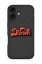 iPhone 16 Plus Black Protective Liquid Silicone Shockproof Case - Discover