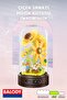 Flower Art Music Box Building Block Set – 483 Pieces