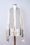 Patterned Reversible Knit Shawl - 2