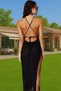 Women's Maxi Knitwear Beach Dress Backless Summer Stylish Acrylic Summer Essential - 3
