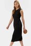 Women's Midi Dress a Line Cutout Woven Fabric Summer Casual and Special Occasions Durable Material - 3