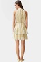 Women's Floral Pattern Mini Dress Halter Neck Fold Hem Summer Casual Stylish Durable Material - 4