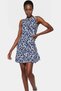 Women's Floral Patterned Mini Dress Comfortable Fit Summer Casual Style Weekend Quality Material - 4