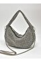 Women's Luxury Stone Diamond Black Evening Dress Clutch Chain Strap Hand Wedding Engagement Evening Bag