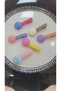 Colorful Bead Detailed Girl's Buckle Pinch Buckle Elegant-8238 - 2