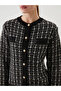 Create Your Style from Uzg Store |   Crew Neck Patterned Women's Knitwear Cardigan - 4