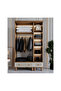 Milen 3 Kapılı Dolap / %100 MDF - 3