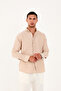 Men's Breathable Muslin Fabric 100% Cotton Washable Pocketless Shirt - 2