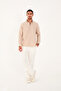 Men's Breathable Muslin Fabric 100% Cotton Washable Pocketless Shirt - 8
