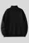 Legendary Printed Half Zipper Stand Collar 3 Thread Thick Winter Women'S/Men's Unisex Sweatshirt - 2