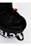 Black Printed Men's Backpack - 5