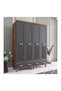 Otto 4 Kapılı Dolap / %100 MDF - 2