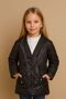 Jesika Fabric Fiber Coat, Half Fisherman Long Sleeve and Denim Pants 3-Piece Combination - 2