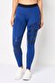 Women Sportswear Fit Pull On Training Leggings, Navy Blue