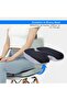 - Memory Gel Support Cushion For Office Chair - Black/Grey - 3