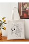 Fish Painting Bag Hobby 35*40 cm Raw Cloth Bag Painting Kindergarten Children Activity Painting - 3