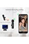 Compatible Wireless Lavalier Microphone for iPhone iPad USB C Smartphone Plug and Play Mini Mic for - 5