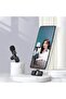 Compatible Wireless Lavalier Microphone for iPhone iPad USB C Smartphone Plug and Play Mini Mic for