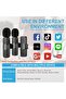 NEW Wireless Lavalier Microphone Compatible for iPhone iPad, Plug-Play Wireless Mic for Recording, L - 3
